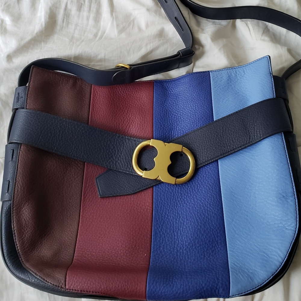 Tory Burch Gemini Link Belted Hobo Bag - Rare Find